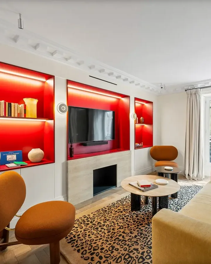 Living room of The Boissy 1