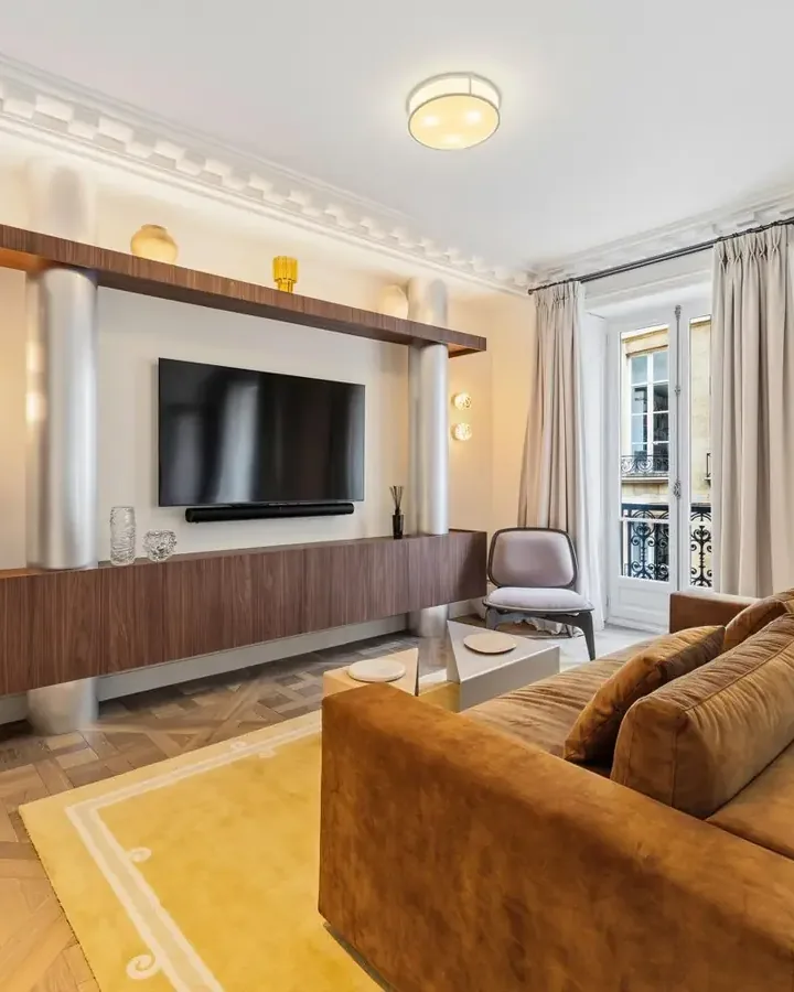 Living room of The Boissy 2
