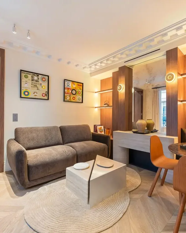 Living room of The Boissy 3